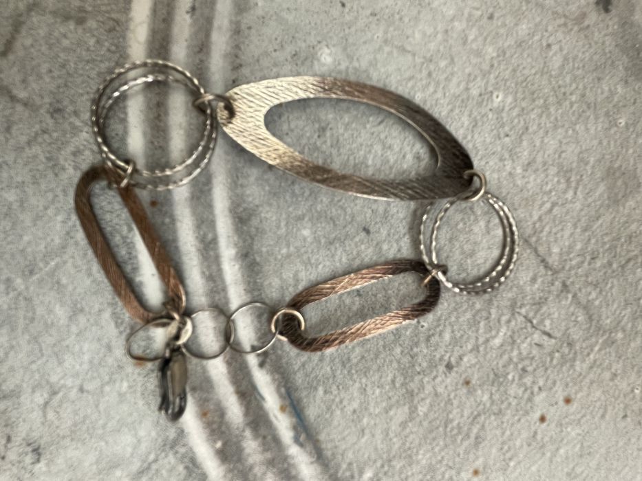 Bratara argint 2 culori