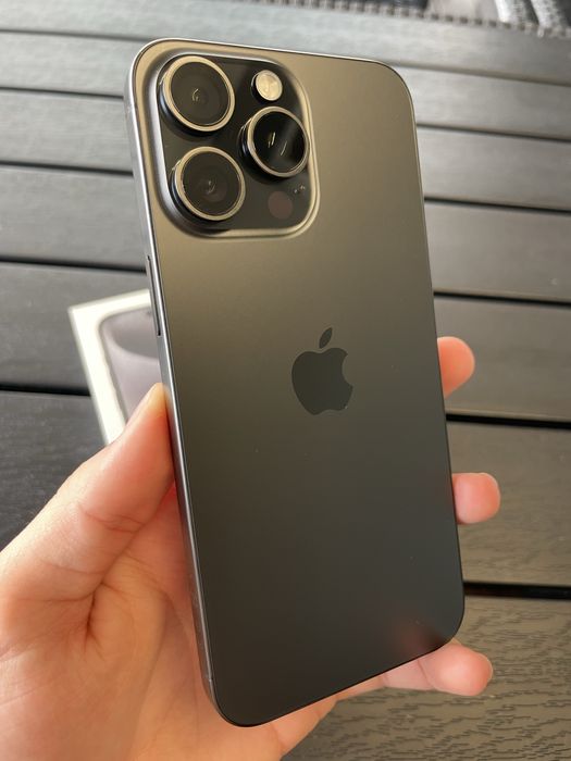 Apple iPhone 15 Pro Max - 256GB - Black Titanium (Liber de rețea)