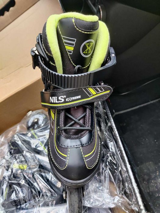 Patine / Role reglabile Nils Extreme NH18191, 2 in 1,Mar 34-38