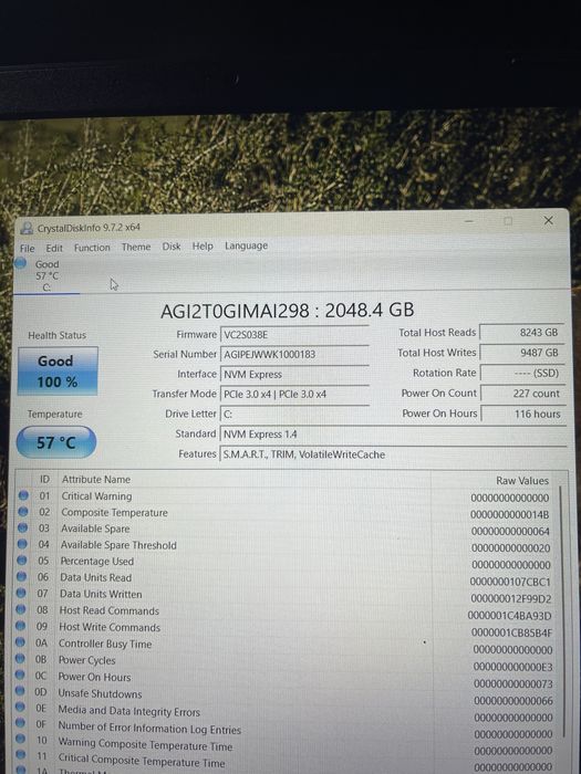 Ssd m2 Agi 2  Tb