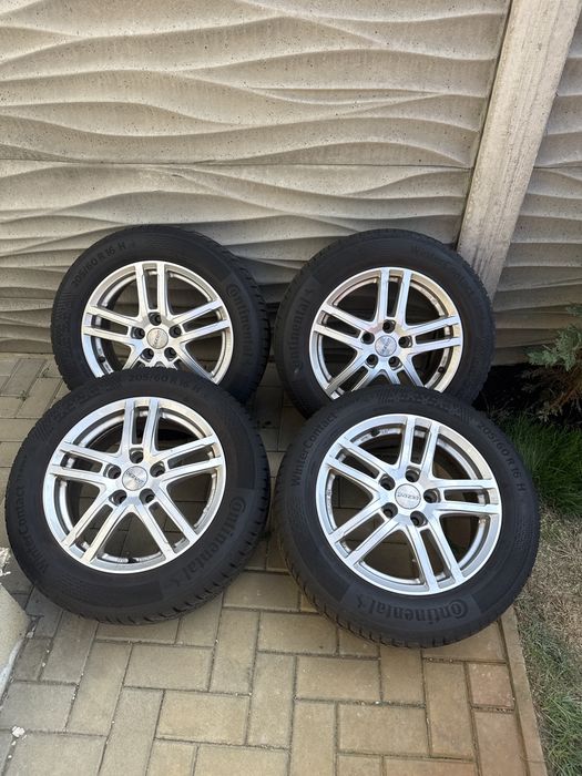 Jante aliaj  Ford Focus MK4 16 cu cauciucuri M+S Continental