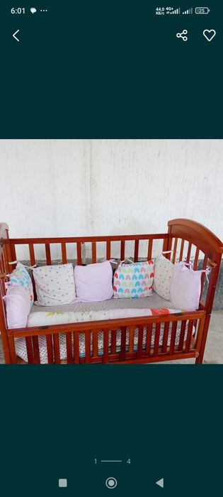 Манеж сатылады, матрасы мен люлкасымен. Таза әрі жаңа