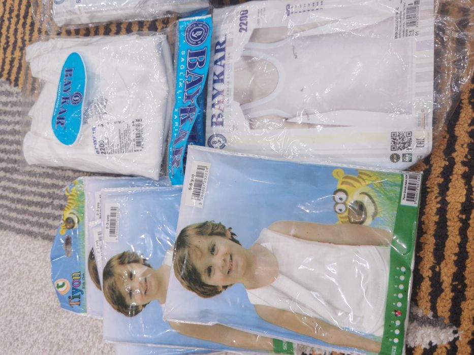 Майка детская для мальчиков