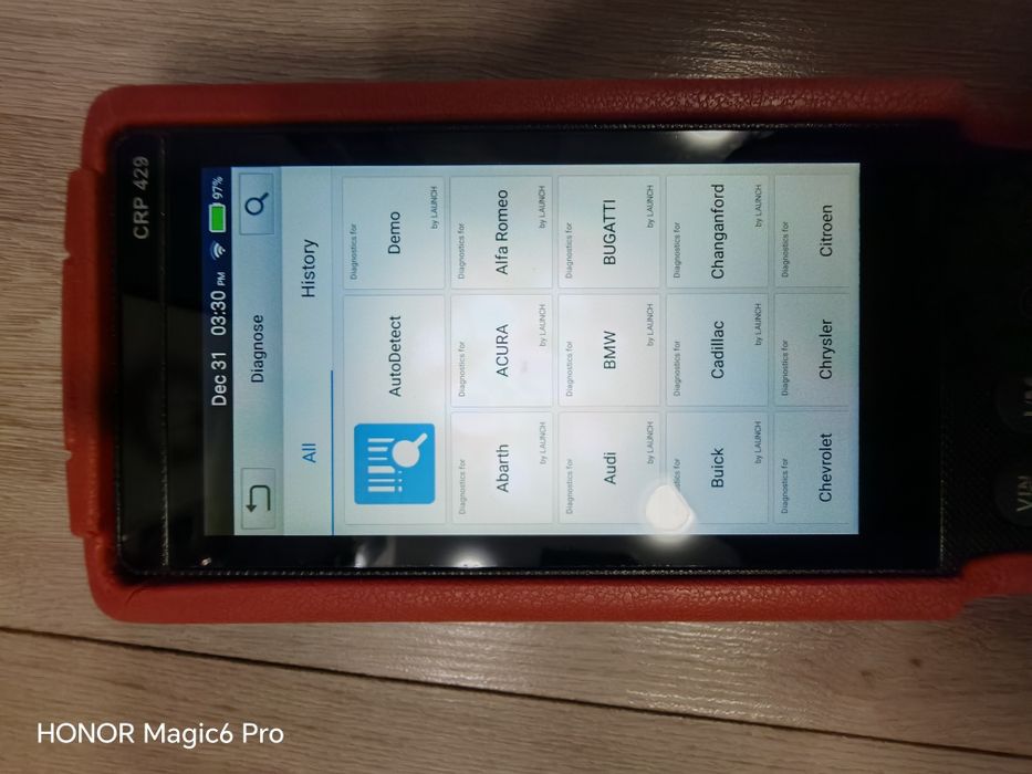 Tester/diagnoza Launch CRP429