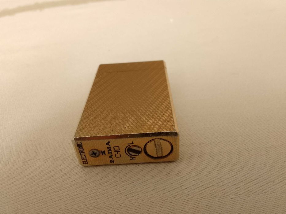 Винтидж Позлатена Газова запалка Займа Япония