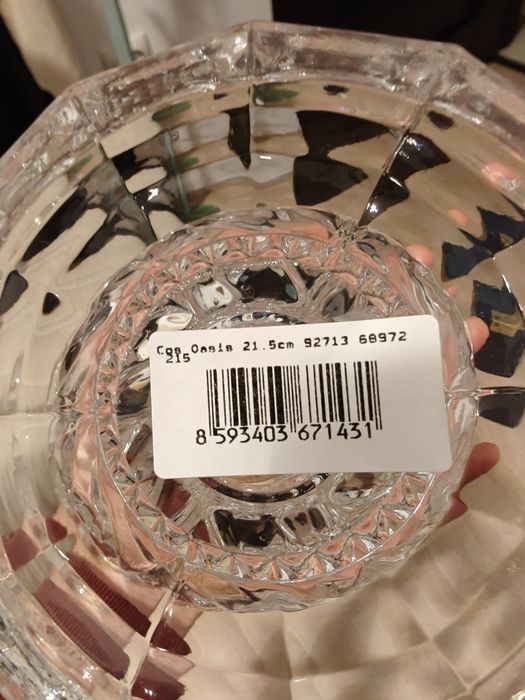 Cos Cristal Bohemia 21 cm