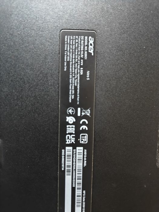Acer R5 4600h gtx1650ti