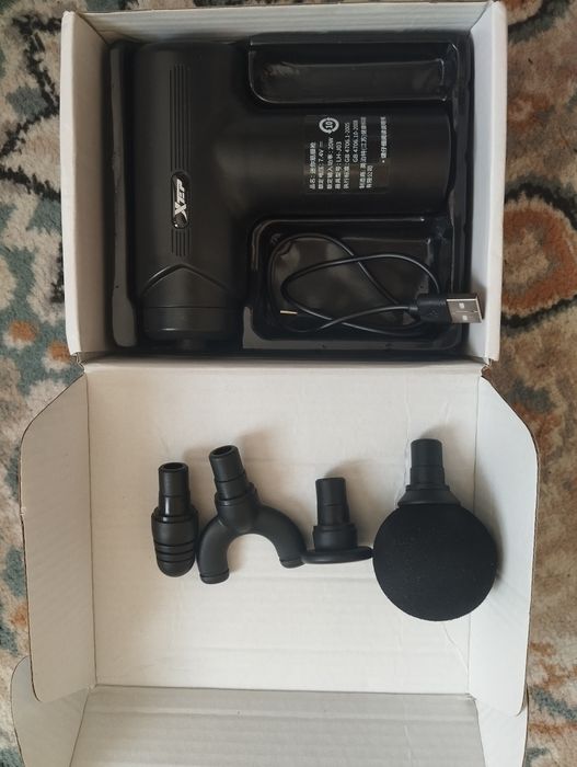 Массажёр пистолет - новый