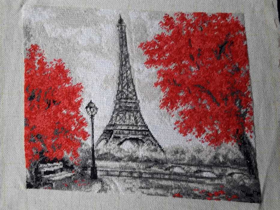 Гоблен Париж - ръчно бродиран