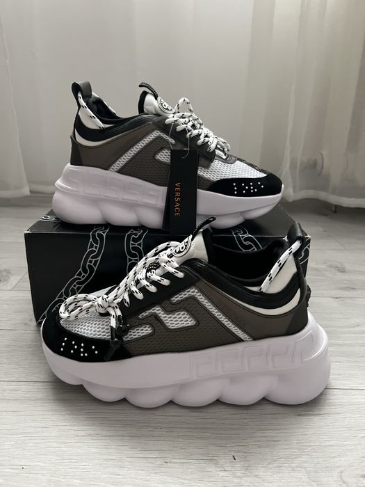 Versace Chain Reaction Black/ White 43
