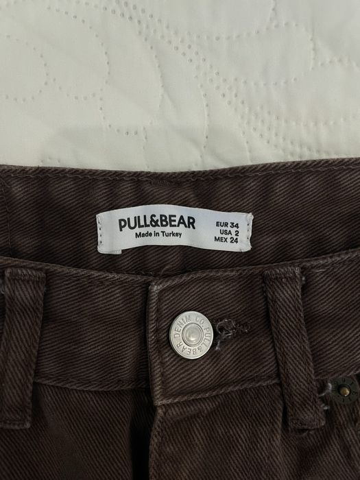 Кафяви женски дънки Pull&Bear / размер EUR 34