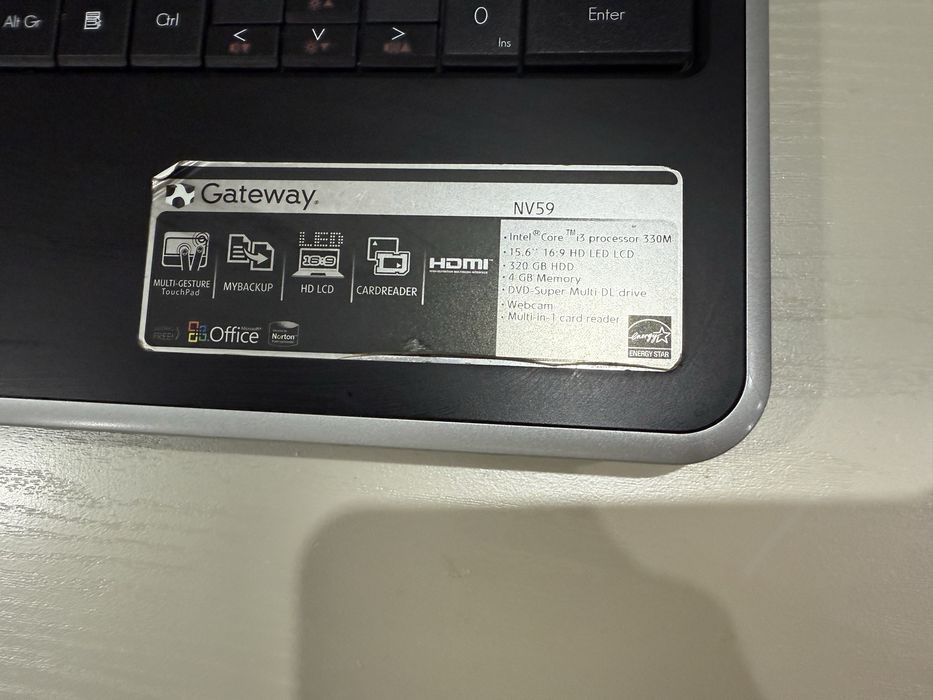 Ноутбук / Gateway