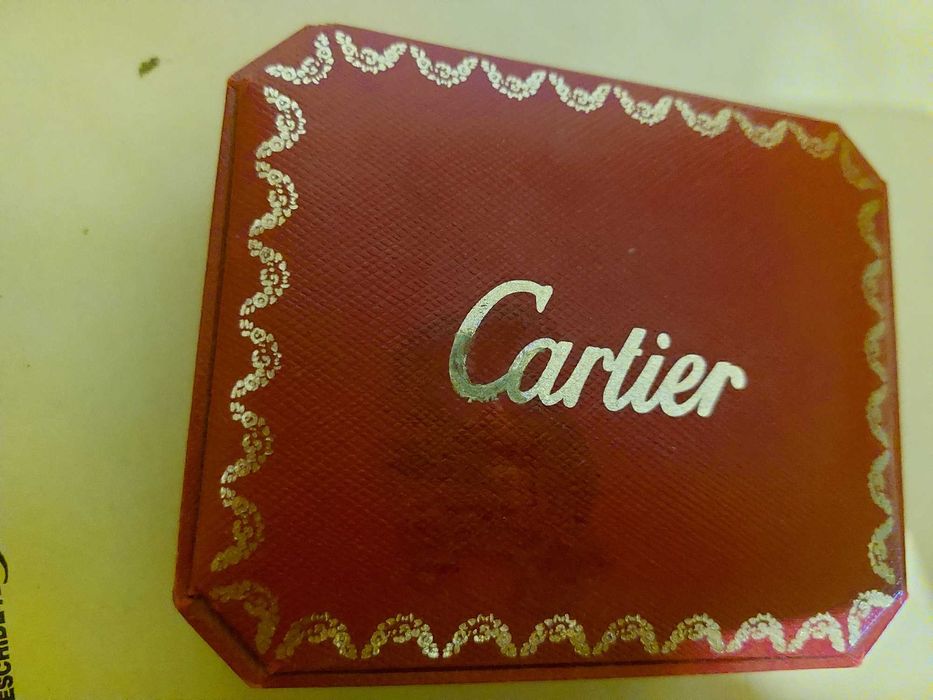 Bratara cartier in cutie originala cadou cu cheita marime 16