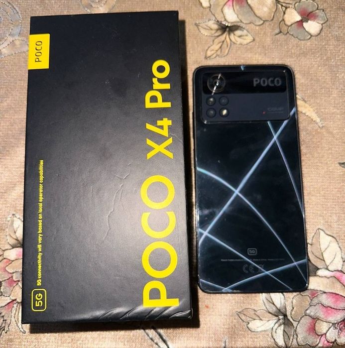 Игровой смартфон Поко Х4 Про 5g 8/128