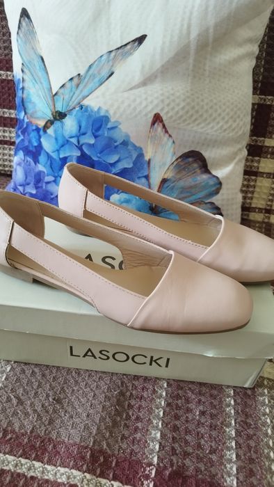 Нови балеринки Lacoski естествена кожа