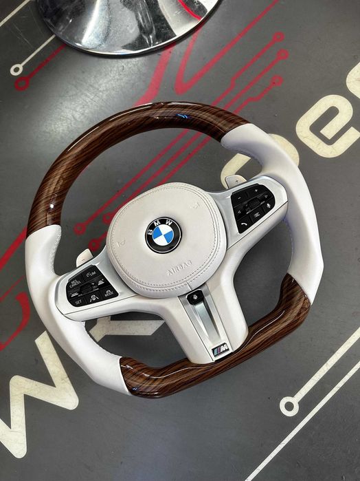 Volan BMW- Lemn - Custom - Incalzire - TJA - Vibratii - Seria G