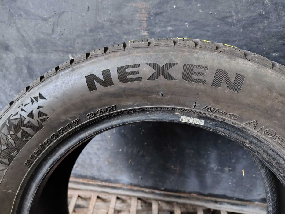 4бр.зимни гуми NEXEN 215 60 17 DOT21 цена за брой
