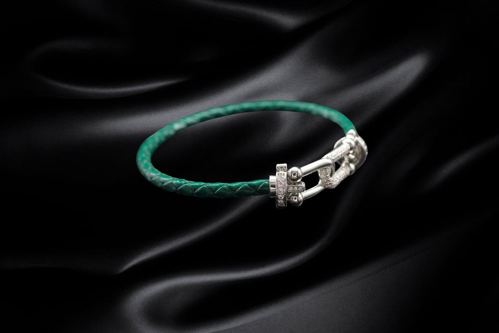 Bratara Fred, placata aur 18k