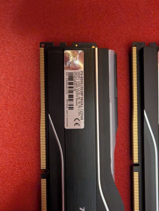 32GB (2x16GB) DDR5 RAM: G.Skill Trident Z5 Neo RGB, DDR5-6000 CL30 AMD EXPO и Intel XMP