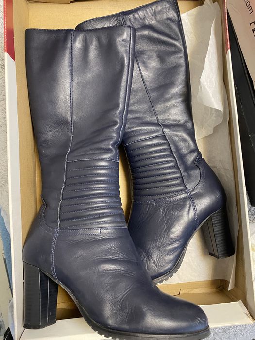 Дамски ботуши от естествена кожа