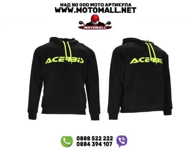 Acerbis мото Суитшърт S-Logo Черен