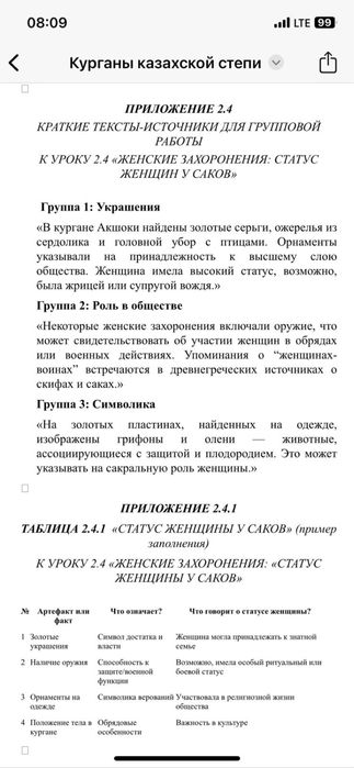 Авторская программа по Истории Казахстана