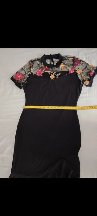 Rochie elegantă neagră,măsura L