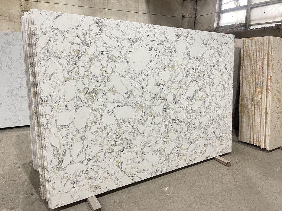 Искусственный мрамор для столешниц, ступеней, подоконников (кварц)