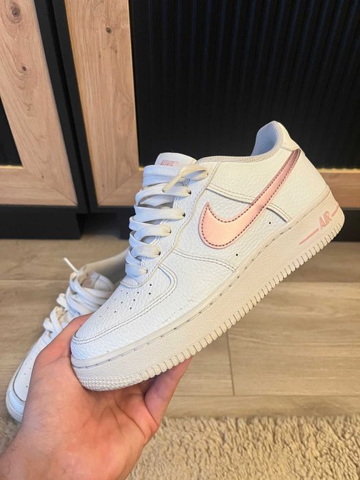 Sneakers Nike Air Force 1 Low White Pink Glaze Marime 36.5 ( 23.5 cm )