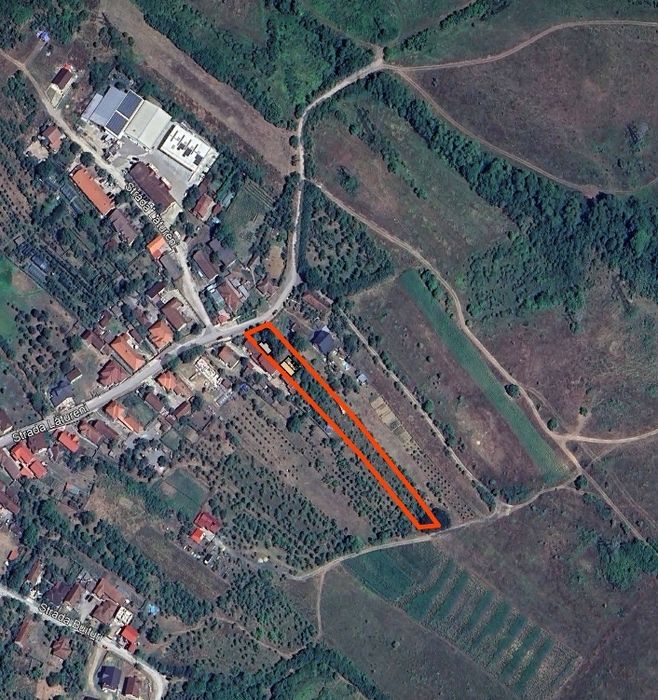 Teren Intravila 3000mp,casa si proiect,utilitati ,veder oras,castel