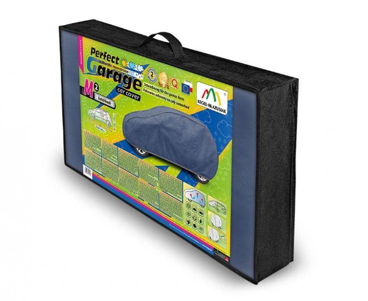 Prelata auto, husa exterioara Perfect Garage M2 hatchback, lungime 380-405 cm