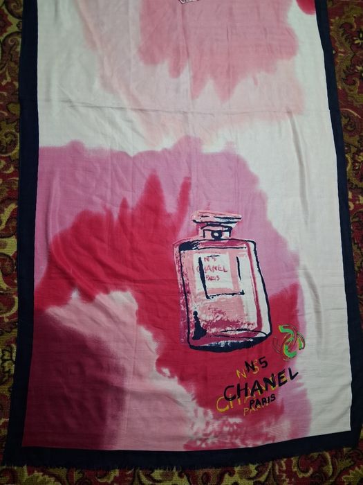 Палантин мультикашемировый CHANEL,