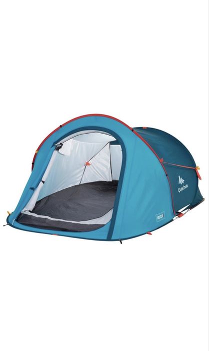 Cort Quechua 2 Seconds (2 persoane) Pop-up - Stare impecabila