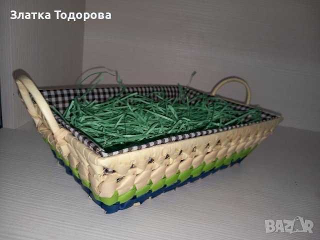 Панерче с трева за Великден