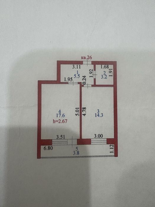 Продам 1 комнатную квартиру