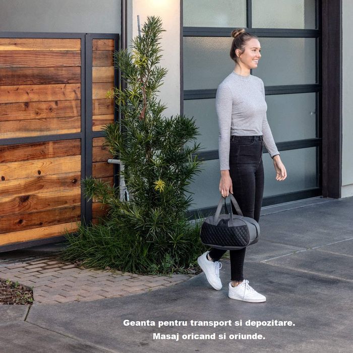 Aparat Profesional pentru Masaj RELAXO, Intensitate Reglabila, Black