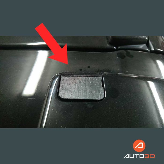 Комплект  капачета за спойлер багажник за Subaru Forester SG 2002-2008