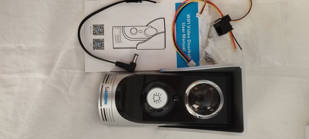 Смарт WiFi Видео Домофон, Дистанционно Отключване на Врата,Нощно Виждане , Запис на Посетител
