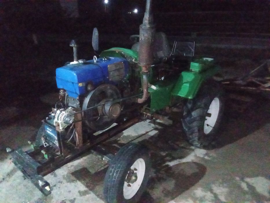 Mini traktr chizil kultivatsa yer maydalagich (frezasi) tilachkasi bor