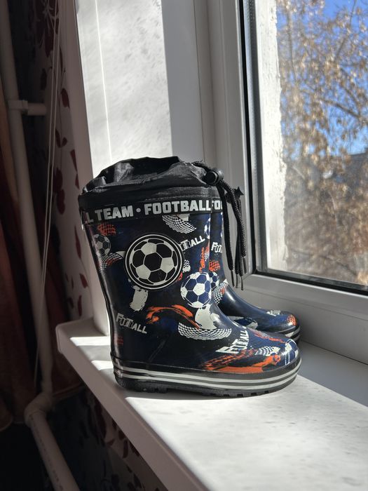 Сапоги резиновые утепленные