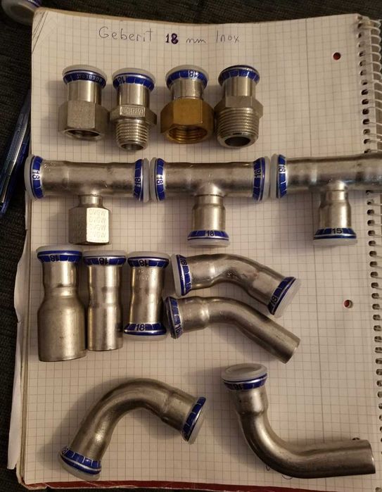 Super Oferta FItinguri Rems  inox viega si Geberit