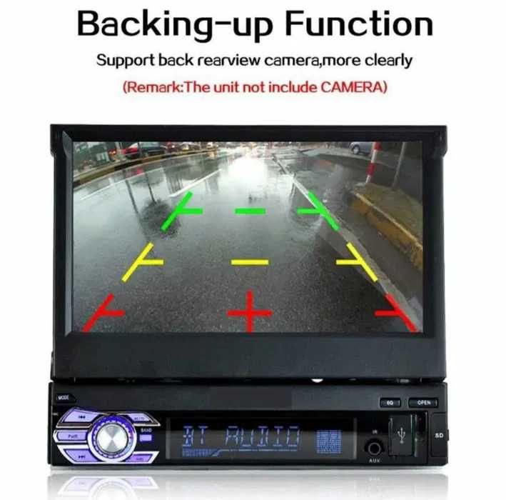Андроид мултимедия 1 DIN 7" тъчскрийн Android GPS навигация + камера
