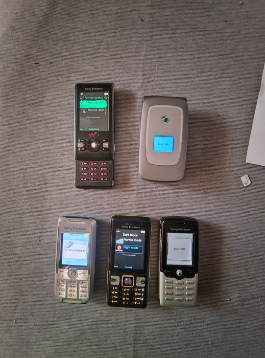 Lot de Sony Ericsson ( decodate)