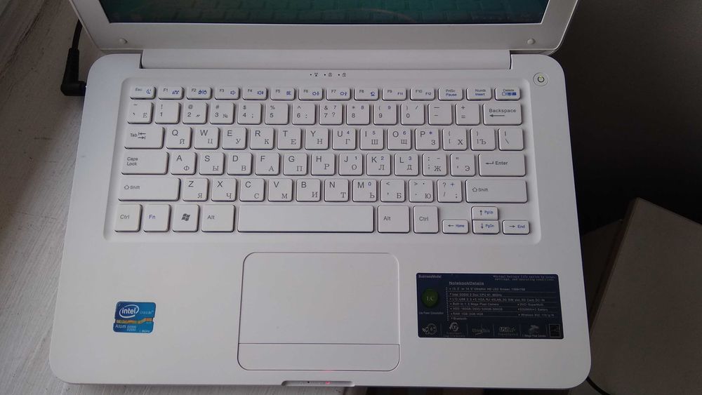 "Печатная машинка" на Intel Atom