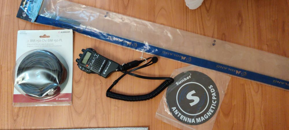 Statie radio CB Midland Alan 52 + antena Funk 90 si suport magnetic