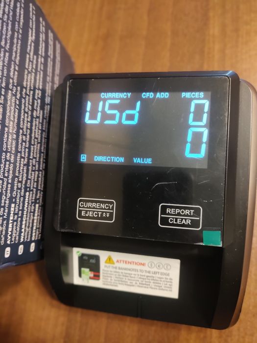 Detector automat bancnote false