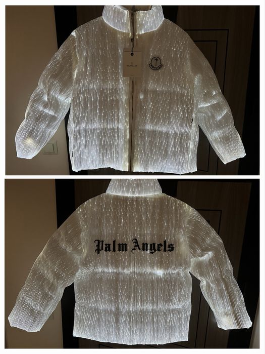 Moncler Palm Angels Maya Светещо Яке