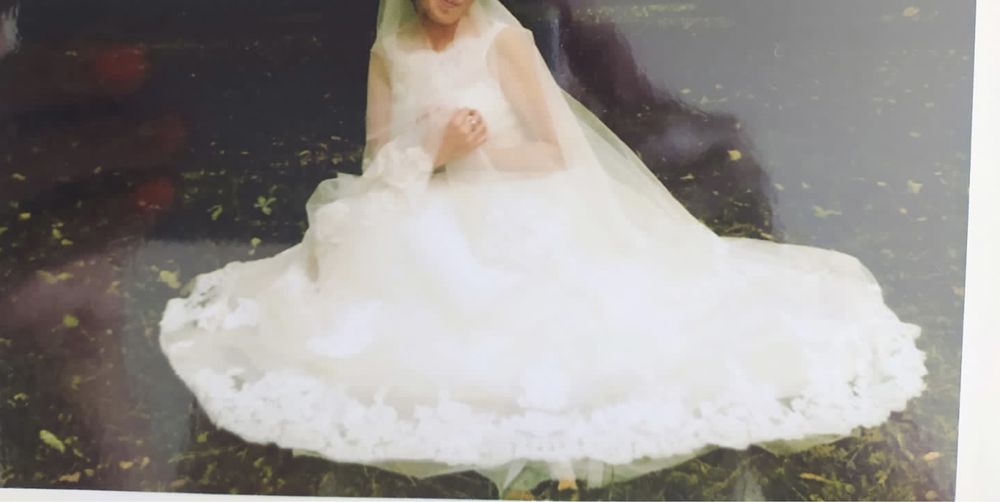 Свадебное платье после химчистки
