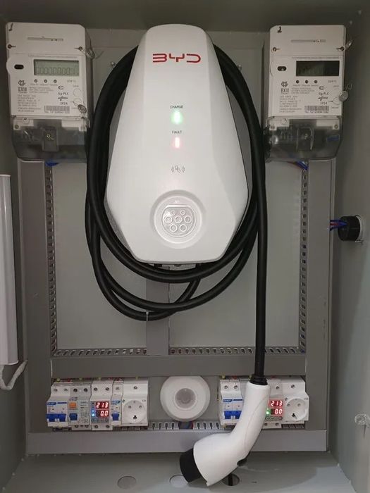 Elektromobil zaryatka ustanovka | Електромобил зарядка установка