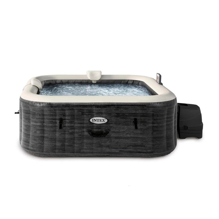 Надуваемо джакузи Intex PureSpa Greystone Bubble Deluxe, 6 места, 239